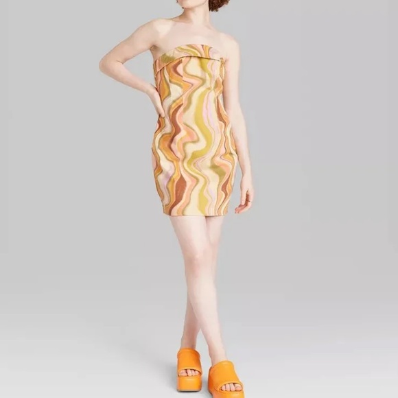 Wild fable woman clothing 5 piece lot dress shorts cropped top NWT - Picture 4 of 14